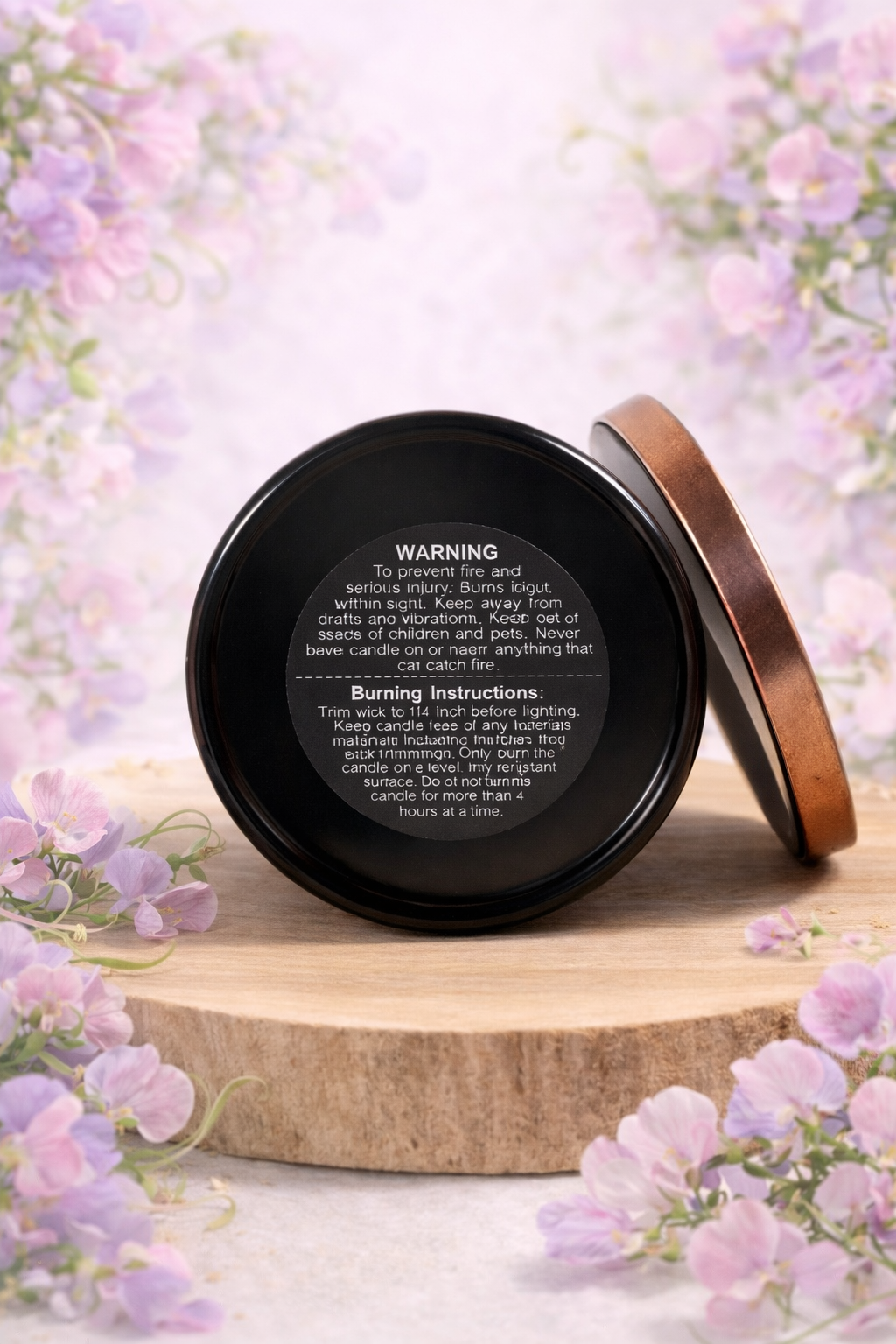 Sweet Pea Silk 8oz Candle