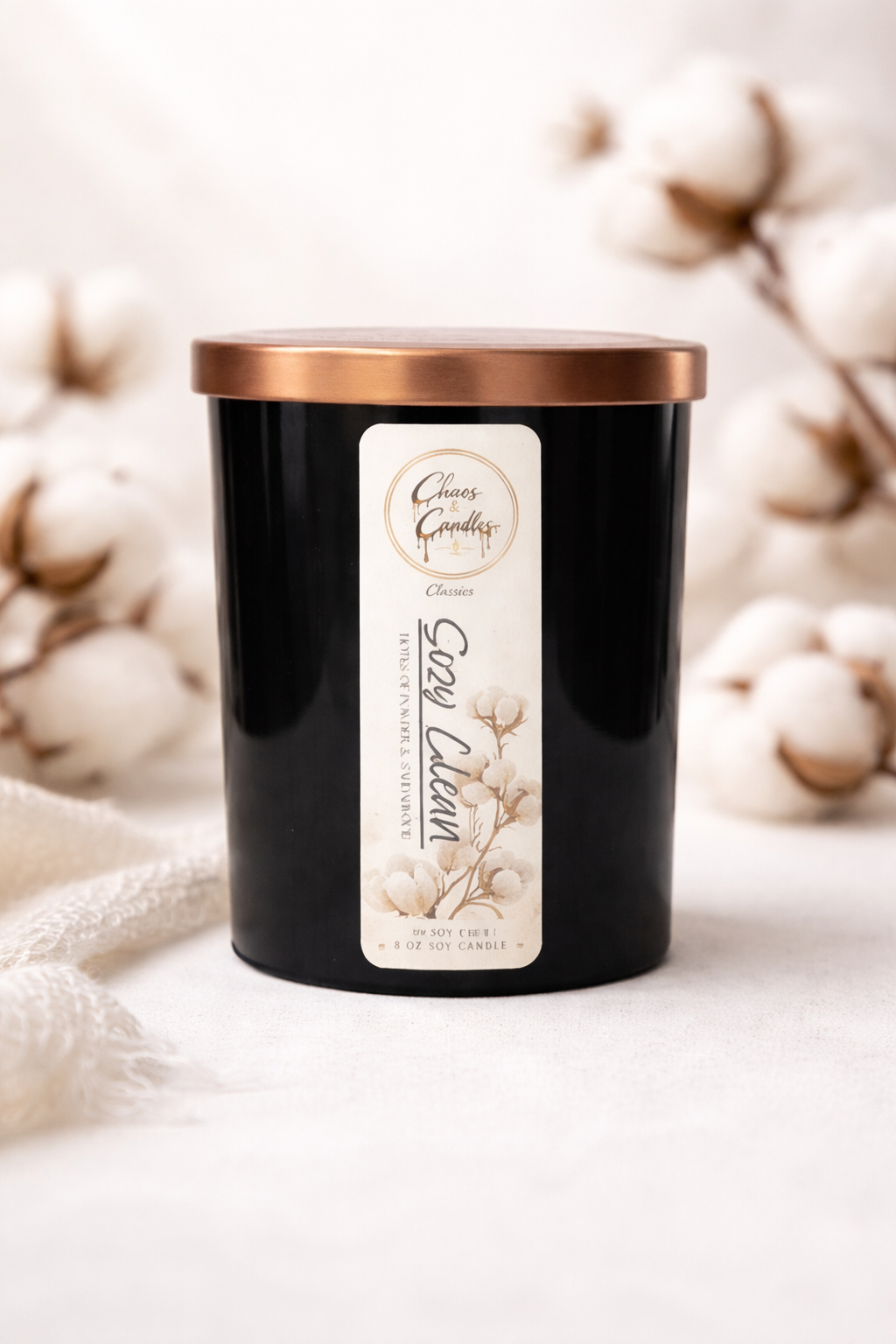 Cozy Clean 8oz Candle