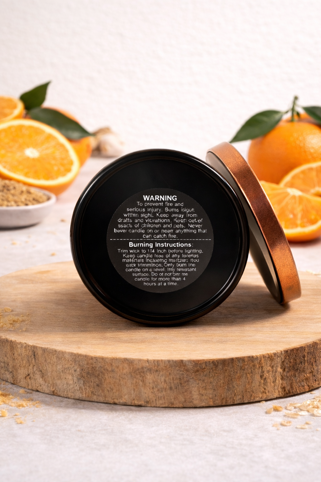 Tangerine Inferno 8oz Candle